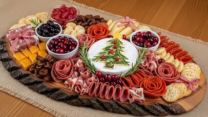 A delicious gourmet wedding cake with fresh roses and flowers on a table