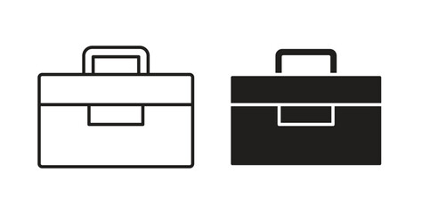 Toolbox icons pack. icon for web design isolated on white background