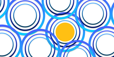Abstract geometric circular pattern background for illustration