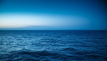 Fototapeta premium Subtle Blue Gradient Dark To Light Smooth Texture Texture Sea Ocean