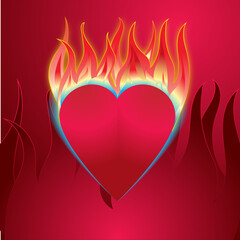 Flaming Heart
