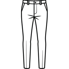 Men's Dark Grey Slim-Fit Chinos Trousers with Belt Loops, Button Closure, Zipper Fly, and Side Pockets - Versatile Business Casual & Smart Everyday Wear, Modern Tailored Style Apparel for Work & Leisu