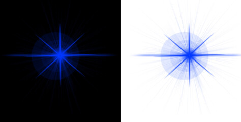 Vector transparent sunlight with sun glare. Overlay, Sun rays and glare, Sun, sunrays, light...