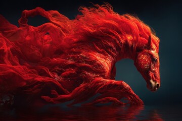 Red horse symbolizes strength and prosperity in Chinese New Year celebrations for 2026