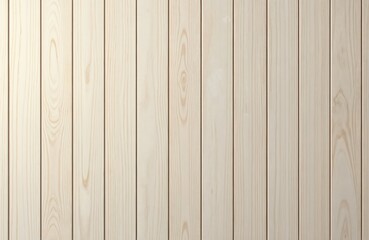Fototapeta premium Close-up view of light wooden planks arranged horizontally. Natural wood grain texture displays subtle swirls, knots. Surface offers warm aesthetic suitable for interior design projects furniture