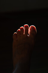 Front Foot Backlit