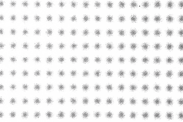 Macro of printed halftone dots in a regular grid, black on transparent PNG, resembling soft festival lights or snowflake bokeh in monochrome.