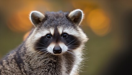 Cute Tiny Adorable Racoon Animal On A Transparant Background