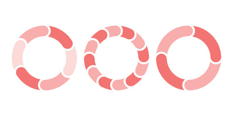 Fototapeta premium Business infographic. Presentation with elements of graph, diagram with steps, processes. Vector template diagram for creative business concept, banner, workflow layout.