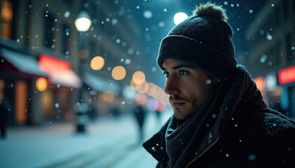 Sad Thoughtful Man Experiencing Emotional Distress. Challenges in relationship