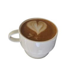 Cozy White Cup Coffee Break