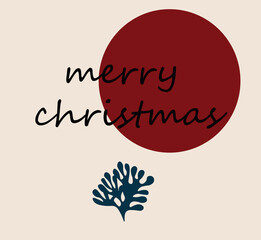 Merry Christmas vector illustration of an abstract background