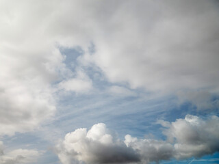 Calm and relaxing sky. Nature background.