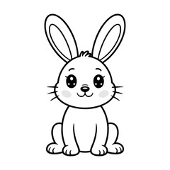 COELHO PARA COLORIR