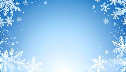 雪の結晶の背景5