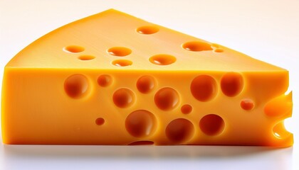 A Wedge Of Cheddar Cheese