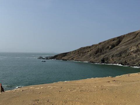 Paracas Natural Reserve, Ica, Peru, Desert Sea