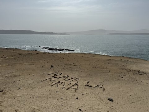 Paracas Natural Reserve, Ica, Peru, Desert Sea