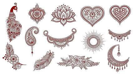 Mehndi Vector png