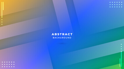 Fototapeta premium Abstract Dynamic Colorful Shape Light and Shadow Background