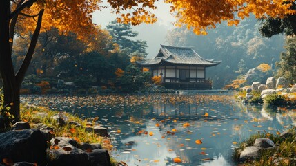 japanese temple in japan