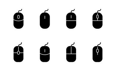 Mouse icon vector. click sign and symbol. pointer icon vector.
