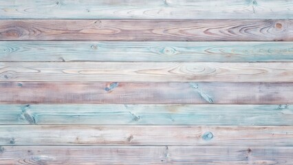 Pastel-Colored Wooden Planks Background Texture  A Serene and Textured Image Ideal for Design Projects