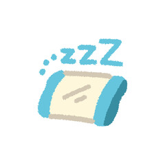 枕 シンプル イラスト パステル かわいい アイコン