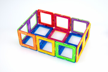 Progressive Assembly of Kids DIY Treasure Chest Construction Set
