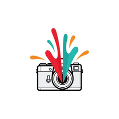 Color Splash from Camera Lens