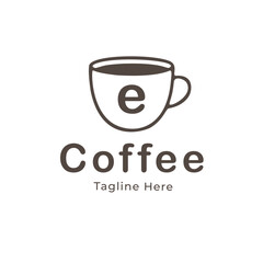 Modern and Minimalist Coffee Cup Logo Design for Your Brand