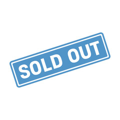 Sold Out Stamp. Sold Out Grunge Vector Sign