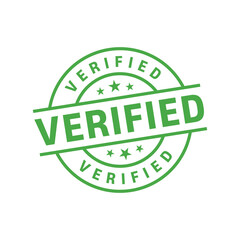 Verified Stamp. Verified Vector Sign