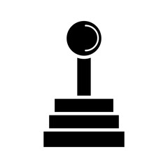 car gear shift icon vector illustration