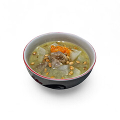 A Bowl of Soto Bandung, Authentic Indonesian Cuisine from West Java
