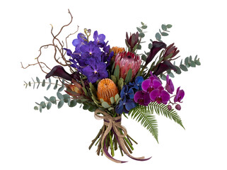 blumenstrau&szlig; auf wei&szlig;