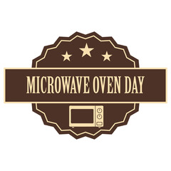 National Microwave Oven Day