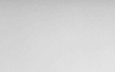 Close up of rough watercolor paper texture. Cold pressed cotton art paper background in white and light gray. For drawing, painting, and creative stationery concepts.