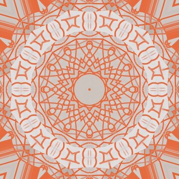 orange spiral kaleidoscope, swirling orange pattern, abstract orange mandala, geometric spiral motion, vibrant kaleidoscope design, glowing orange symmetry, hypnotic spiral background, fractal spiral 