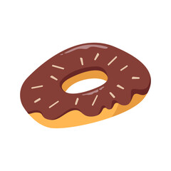 donuts element object for design, cute style with soft color