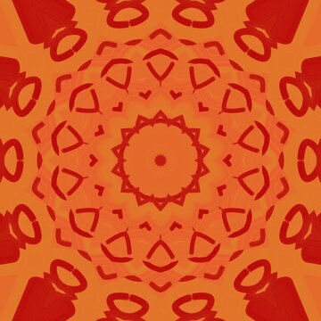 red spiral kaleidoscope, abstract red spiral, red vortex pattern, spiral mandala design, red geometric symmetry, hypnotic red spiral, fractal spiral red, rotating red pattern, abstract symmetry loop, 
