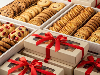 Coffret Cadeau de Biscuits Artisanaux
