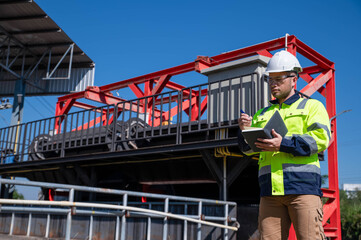 A specialist treatment engineer is planning to expand the treatment pond so that it can treat enough water for community use.