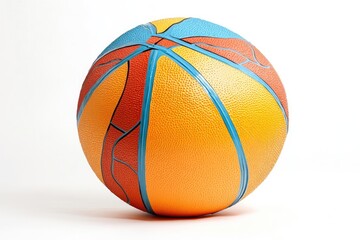 basketball ball isolated on white