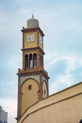 Casablanca clock tower, UN square