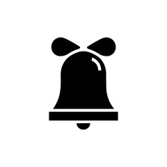 Jingle Bell  icon or logo isolated sign symbol vector illustration - high quality black style vector icons