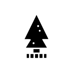 Pine  icon or logo isolated sign symbol vector illustration - high quality black style vector icons