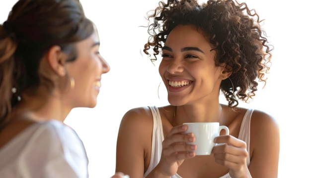 Two beautiful women in one image - Powered by Adobe