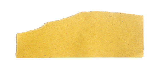 torn paper isolated on white