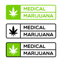 Vector Medical Marijuana Food Label